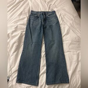 Zara Indigo Denim Trousers